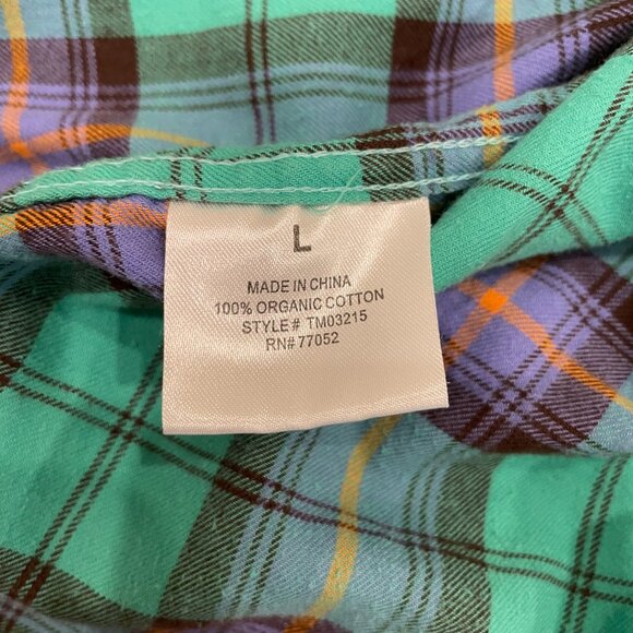 Threads 4 Thought Flannel - Men's Large - Picture 3 of 4